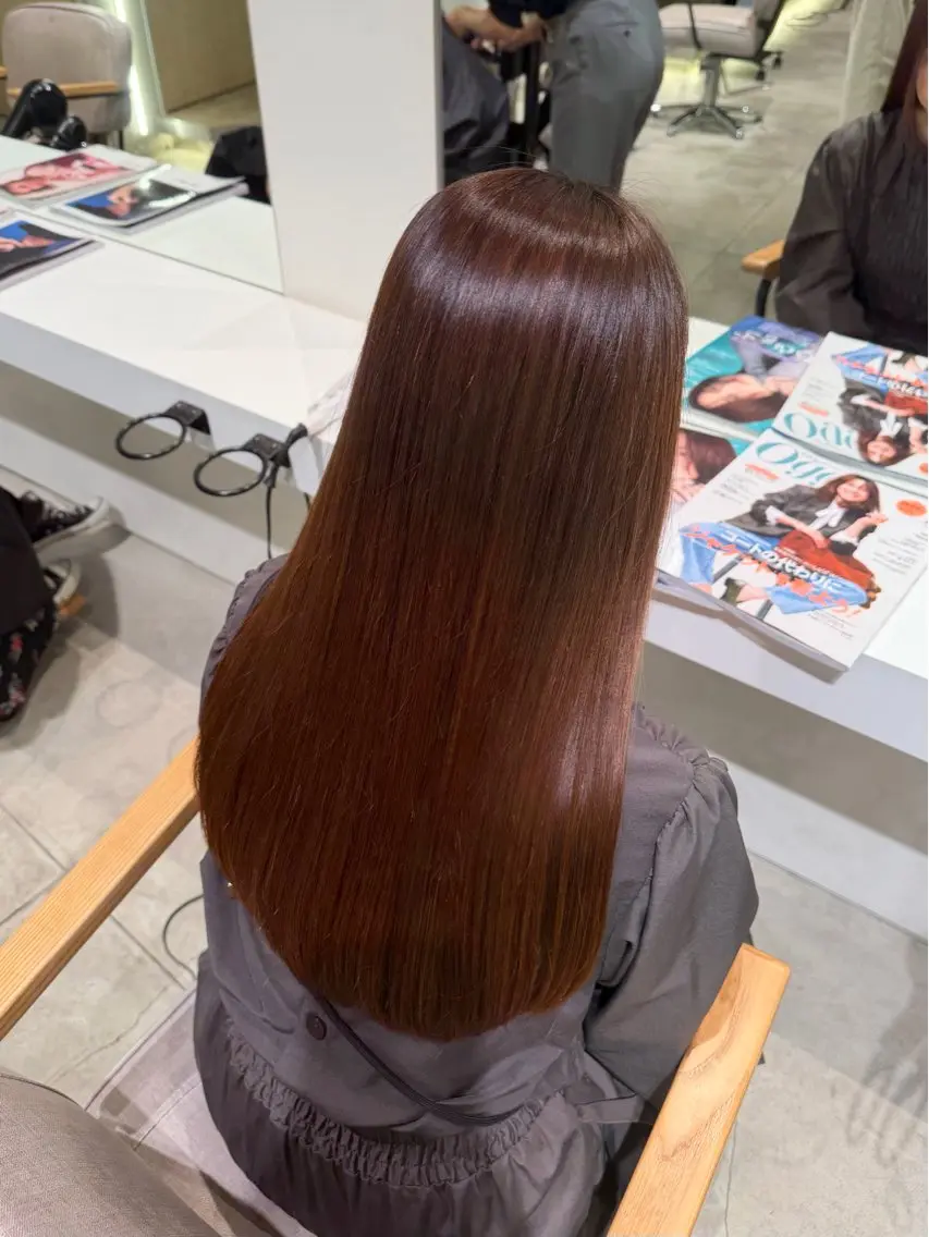ロング トリートメント FUJIIKANON /パーマモデル募集中のヘアスタイル