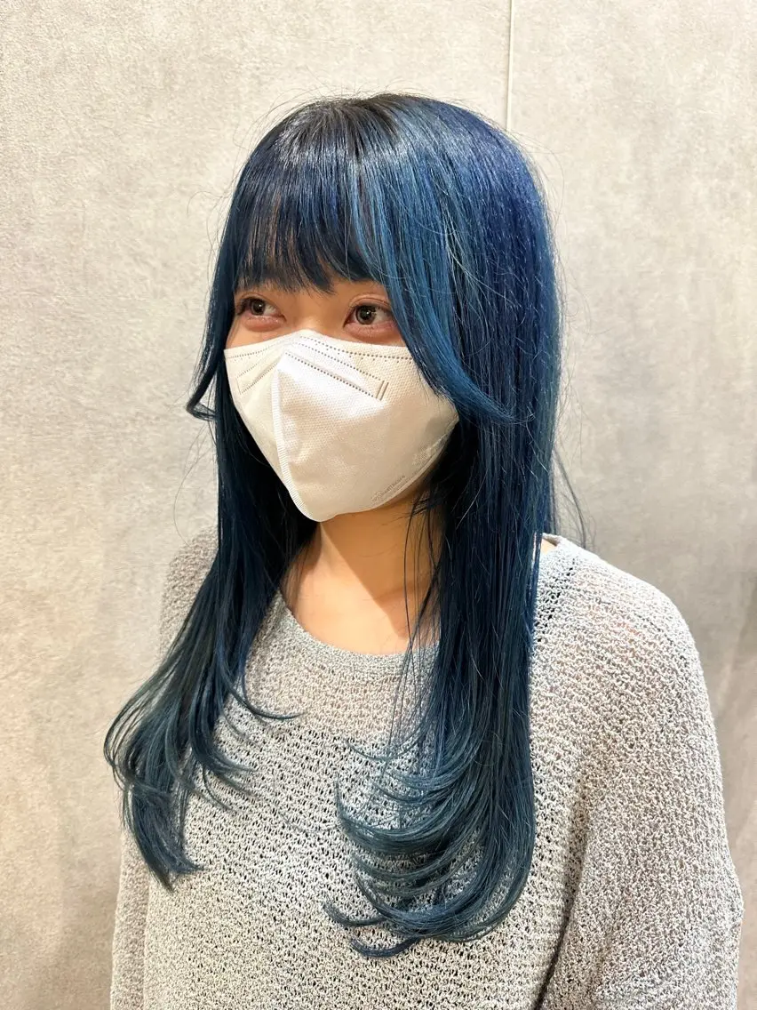ロング 艶カラー/ショート ボブ/TOSHIKIのヘアスタイル