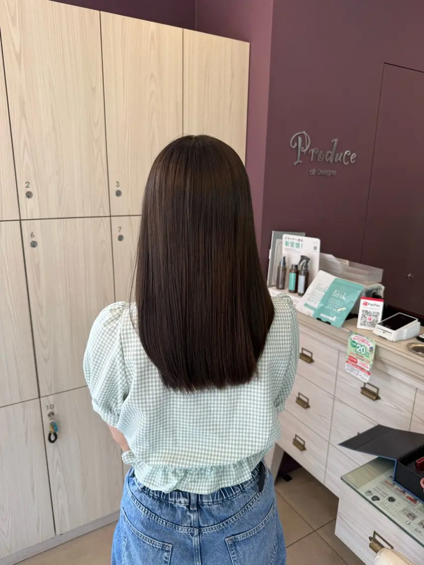 カラー ヘアカラー 🫧透明感カラー🫧 はるきのヘアスタイル