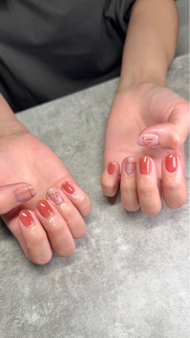 ネイル ハンドネイル ハンドケア shino🌟 痛ネイルのネイルデザイン