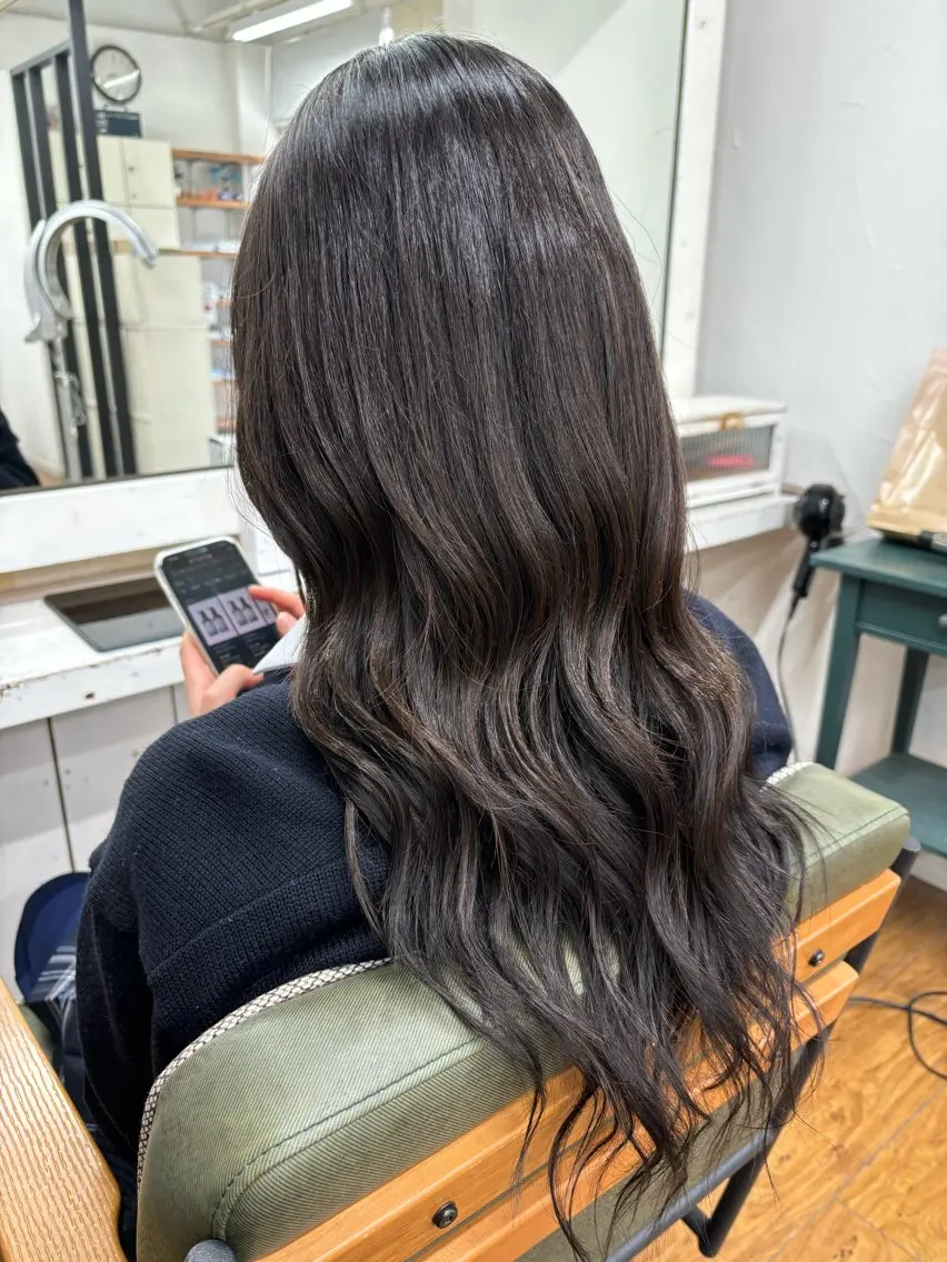 エクステ 香野 優子のヘアスタイル