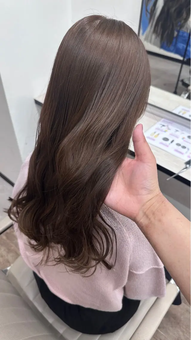 ロング 透明感カラー🖤/ 髪質改善/りょうすけのヘアスタイル
