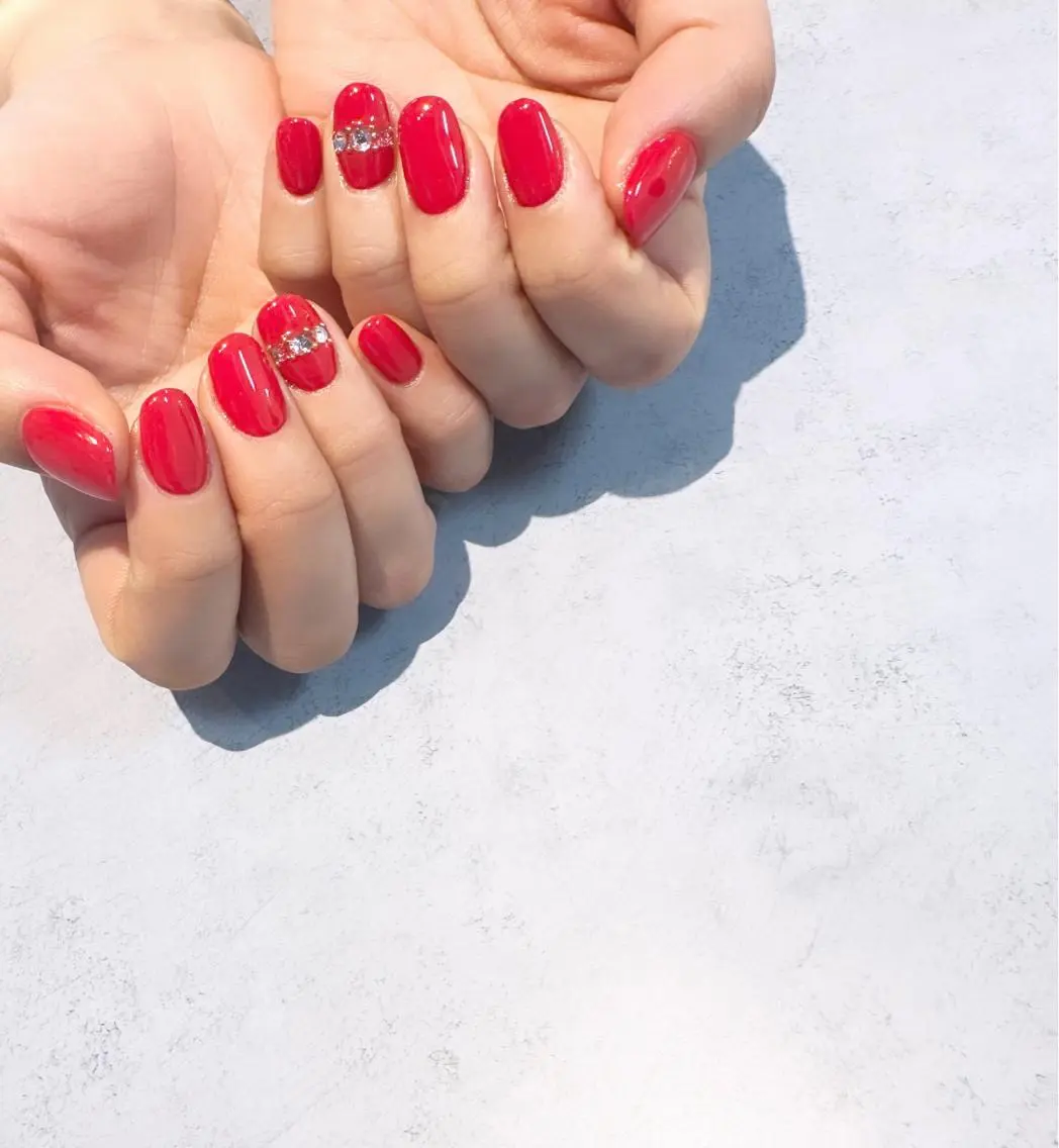 ネイル ワンカラーネイル ハンドネイル Baden Nail バ-デン ネイルのネイルデザイン
