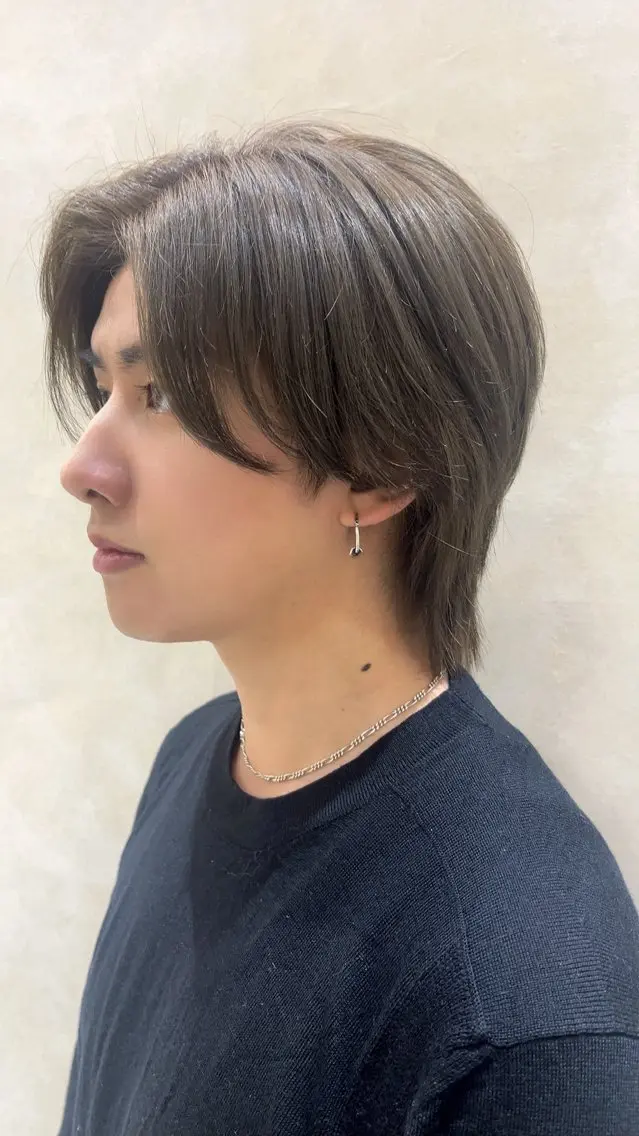 メンズ カット ヘアカラー nao🎀zina 透明感/艶髪のヘアスタイル