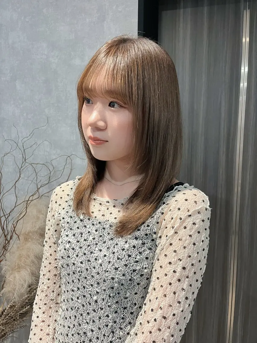 ロング ヘアカラー トリートメント カラーモデル募集/ KOHGAのヘアスタイル
