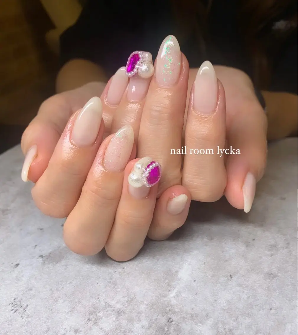 ネイル ﾈｲﾙﾙｰﾑﾘｯｶ 𝐦𝐚𝐲𝐮のネイルデザイン
