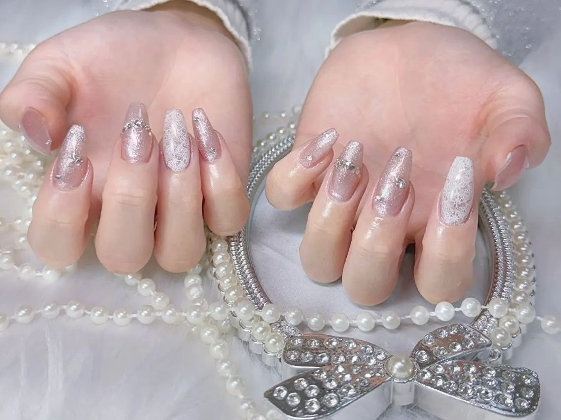 ネイル ジェルネイル 韓国ネイル 持ち込み ワンホンネイル ハンドネイル GOHOUBI Nail 心斎橋店のネイルデザイン