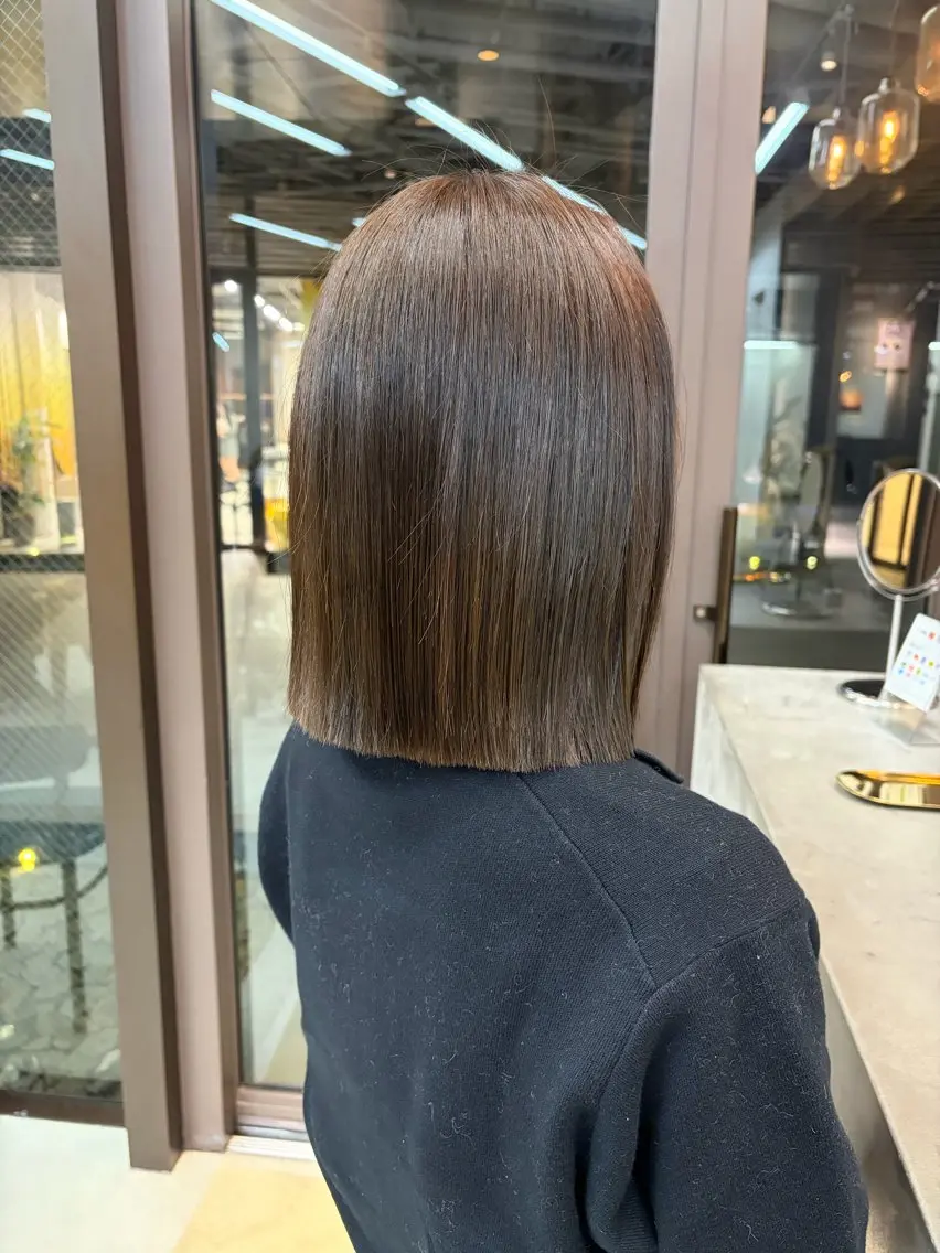 縮毛矯正 トリートメント カットモデル募集中 🤍harunaのヘアスタイル