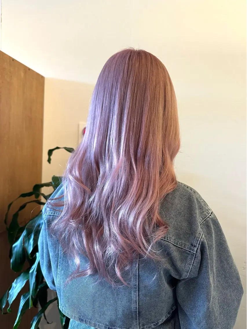 ロング カラー カット ヘアカラー ✨ブリーチカラー /菜月✨のヘアスタイル
