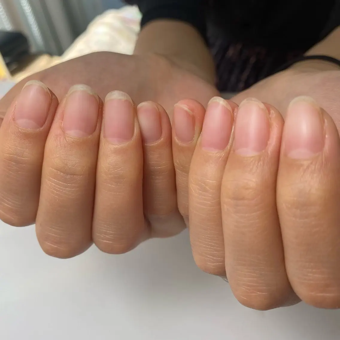ネイル クリアネイル 【大人上品ネイル】 ゆい🌷のネイルデザイン
