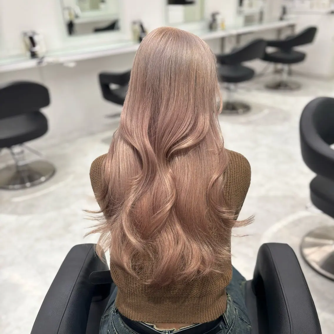 ミディアム カラー パーマ ヘアアレンジ メンズ ヘアカラー トリートメント ♡ 𝐑𝐈𝐎♡のヘアスタイル