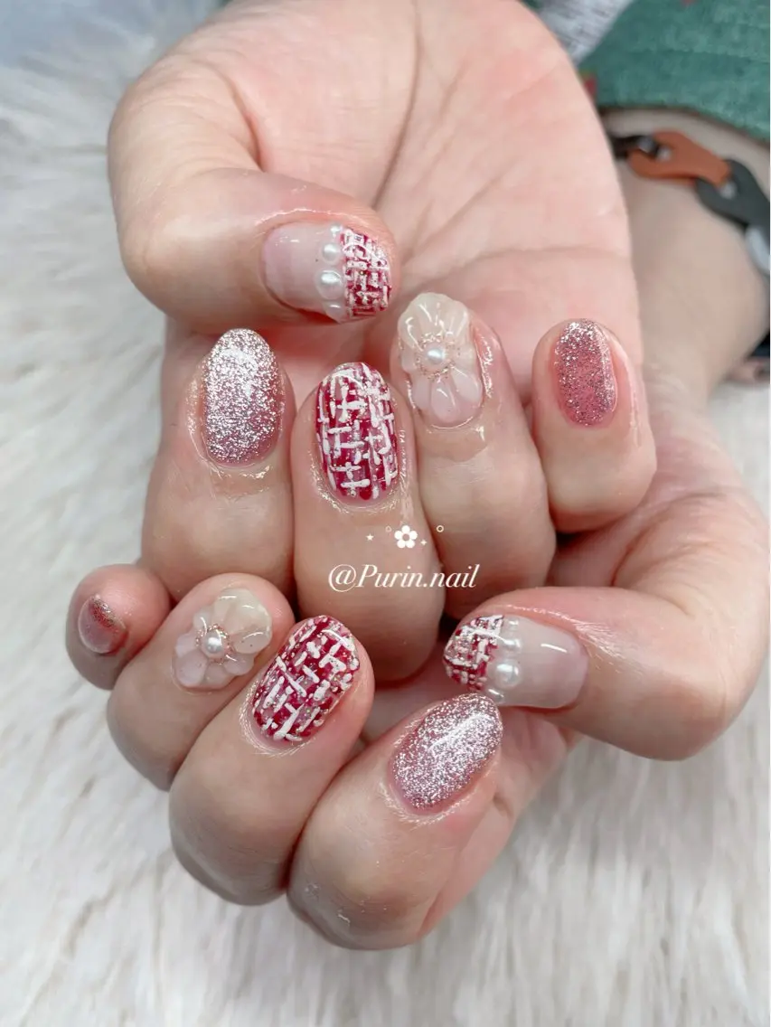 ネイル アートネイル ハンドネイル Nails by Purin🍮のネイルデザイン
