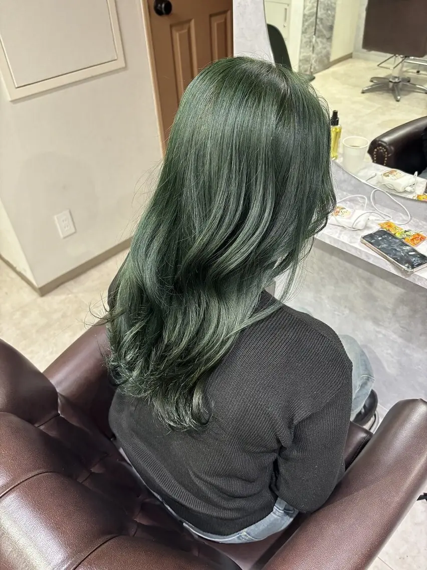 セミロング カラー カット ヘアカラー トリートメント 池袋/カラー特化🎨 ロング料金なし🩵のヘアスタイル