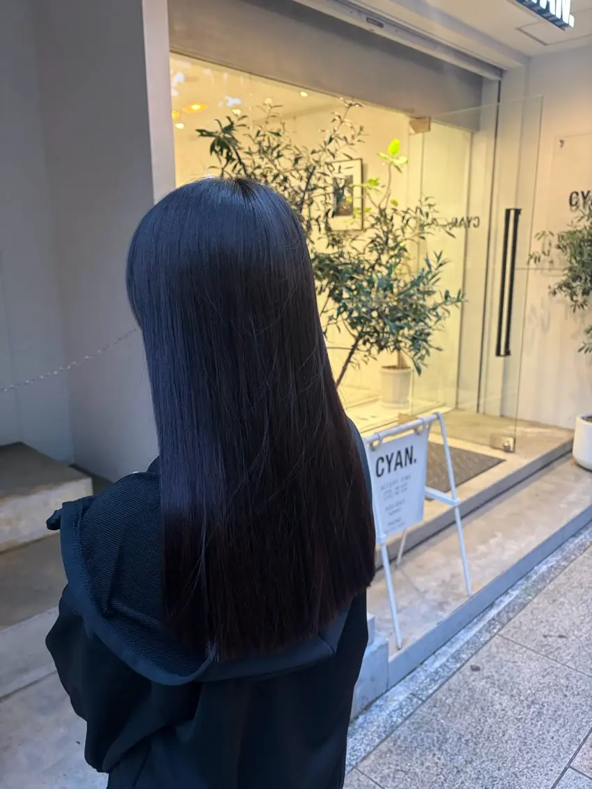 ロング トリートメント 井上 星良のヘアスタイル
