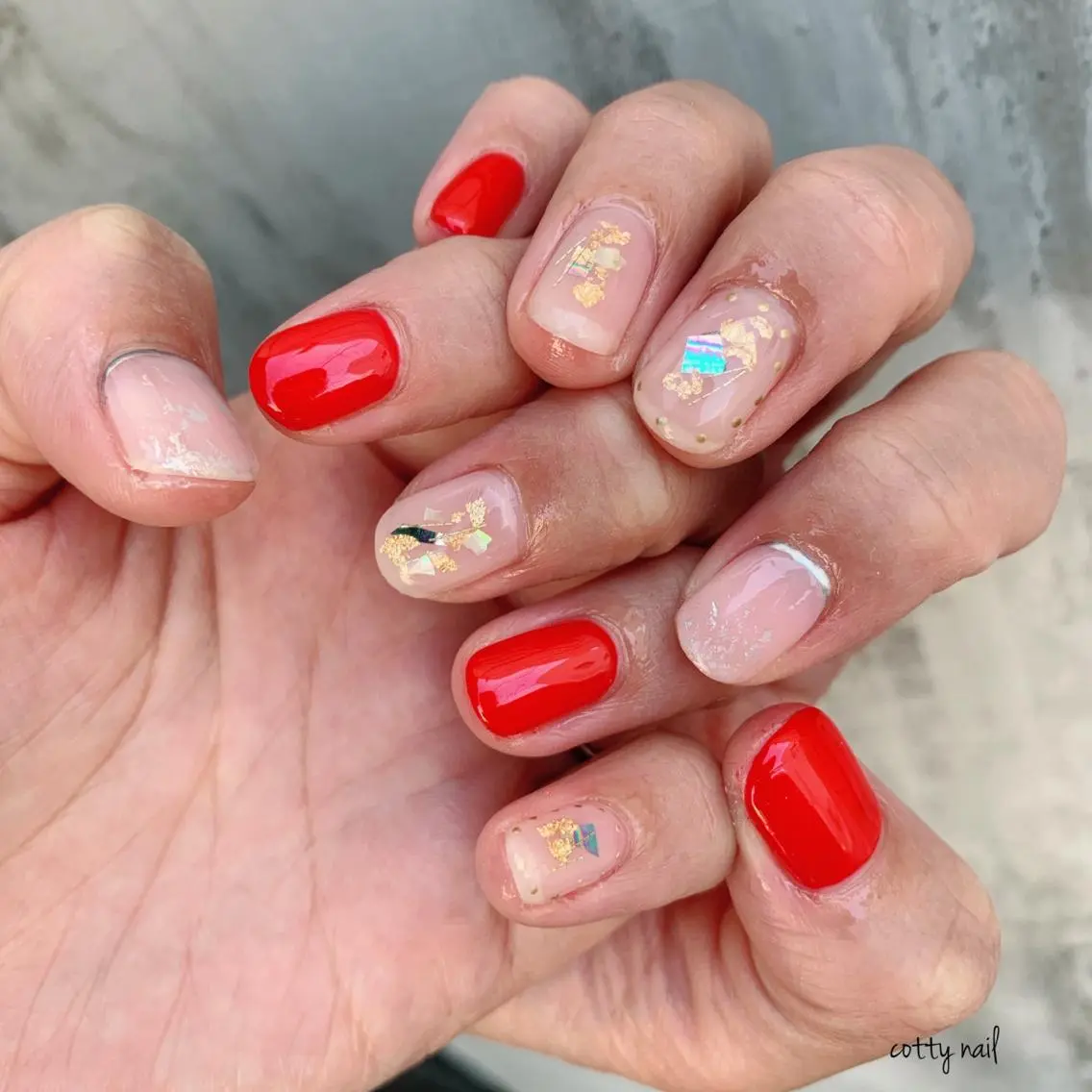 ネイル ジェルネイル 春ネイル cottynail -miki-のその他イメージ