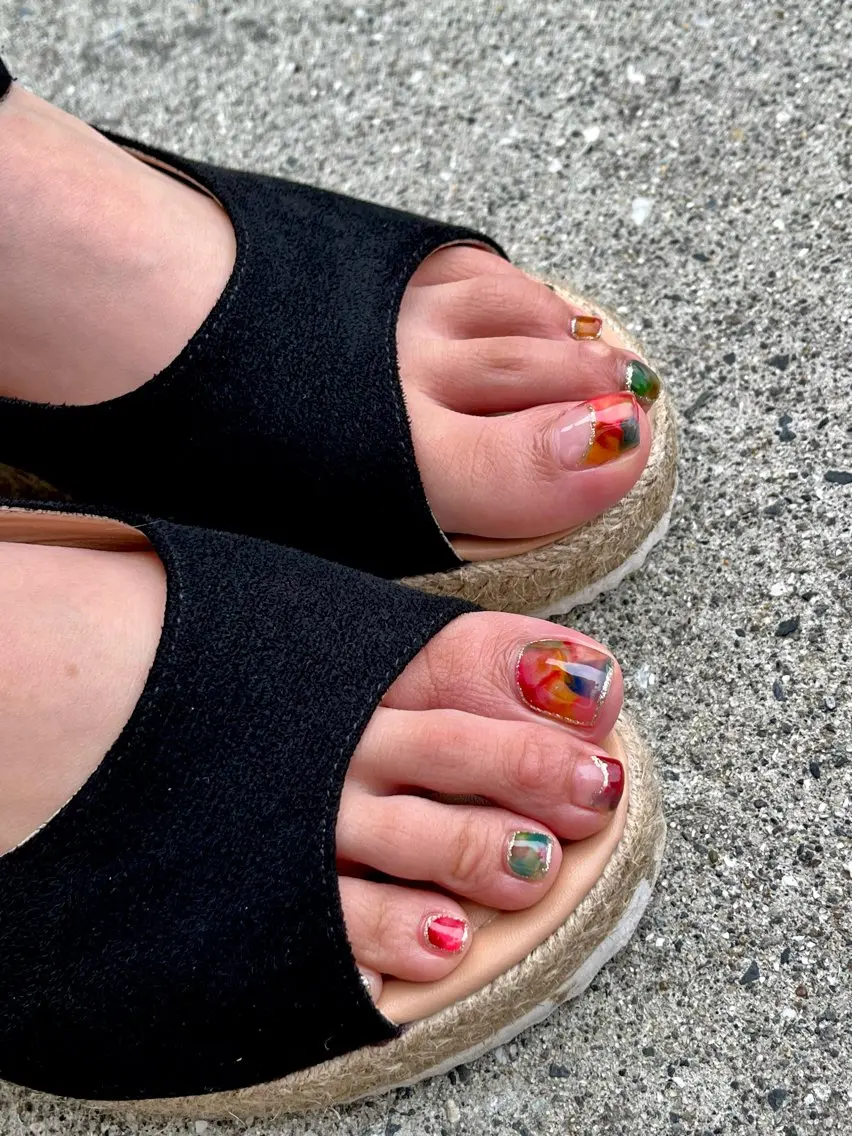ネイル フットネイル lemon nailレモンネイルのネイルデザイン