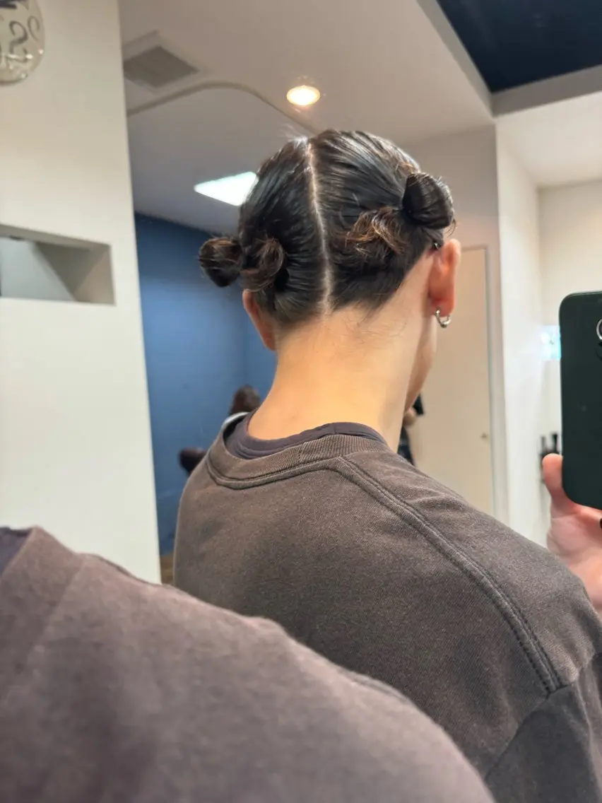 ヘアアレンジ カット 渋谷 洸貴のヘアスタイル