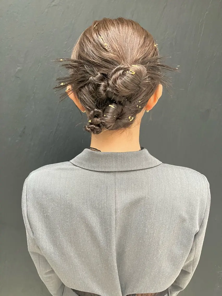 ロング カラー パーマ ヘアアレンジ メンズ キッズ ハーフアップ 子どものヘアアレンジ メンズバレイヤージュ メンズブリーチ メンズハイライト ヘアセット kotona 🤍miuraのヘアスタイル
