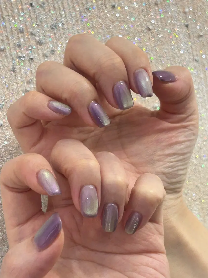 ネイル オーロラネイル フットネイル フレンチネイル ジェルネイル ハート ハンドネイル mogunail &blowのネイルデザイン