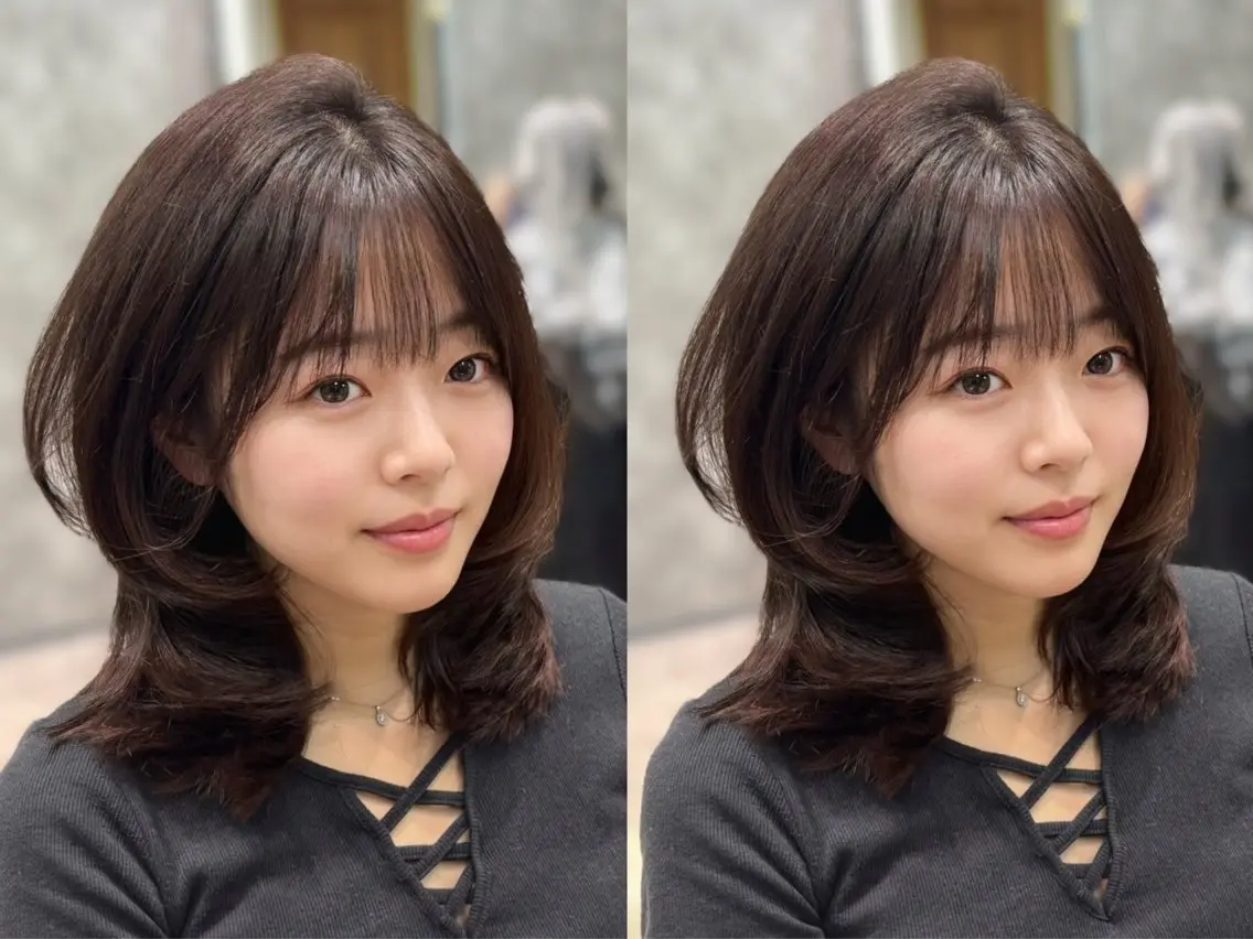 【2回目の方はこちら‼️】似合わせカット+艶カラー+1stepトリートメント✨￥7,900の写真