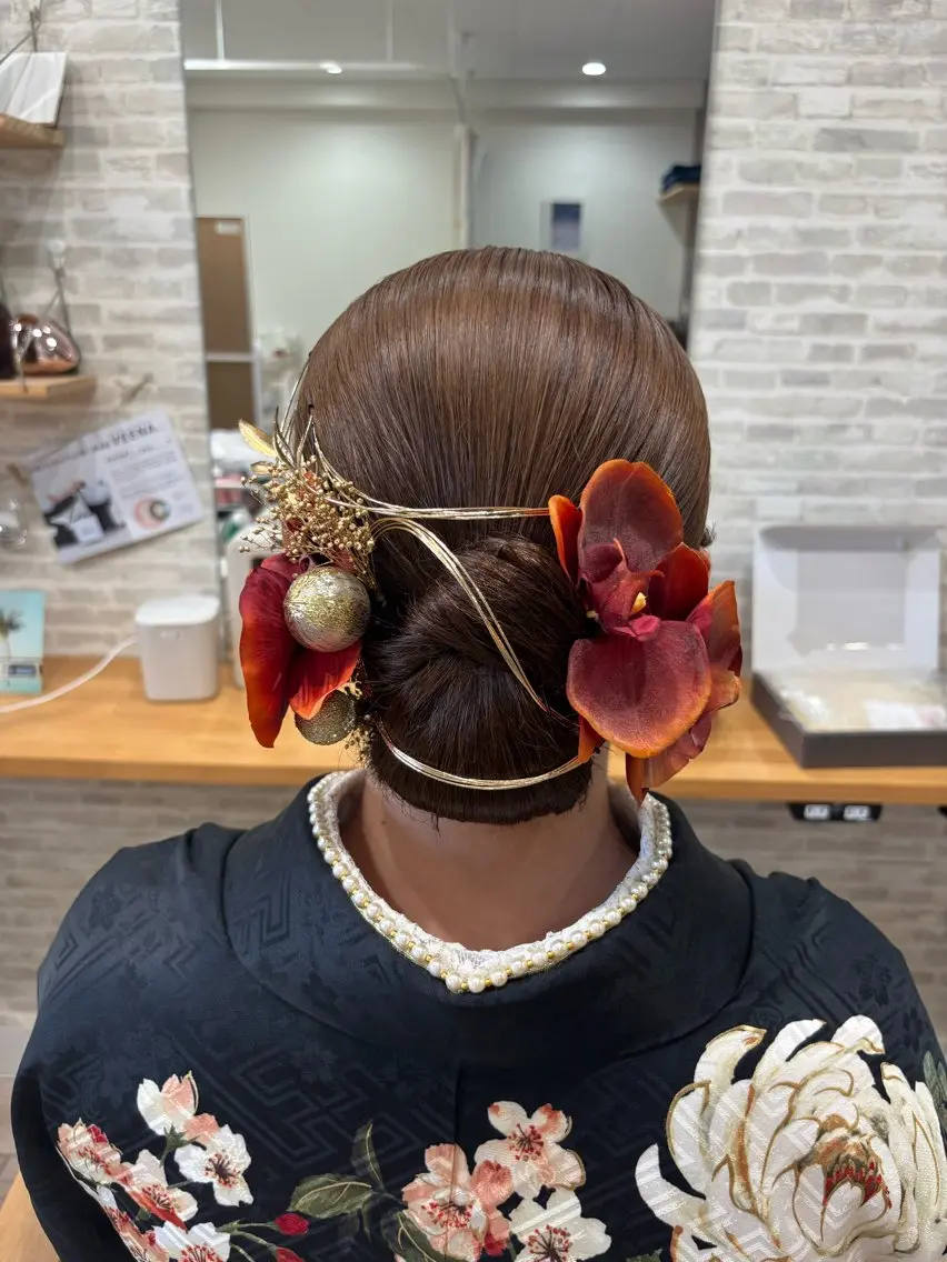 ロング ヘアアレンジ ヘアセット Gypsoly ☺︎ゆきのその他イメージ