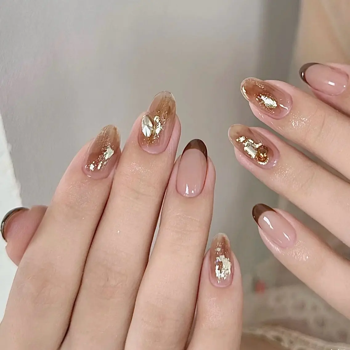 ネイル ハンドネイル By moonネイル 🌷ワンホン/韓国風のネイルデザイン