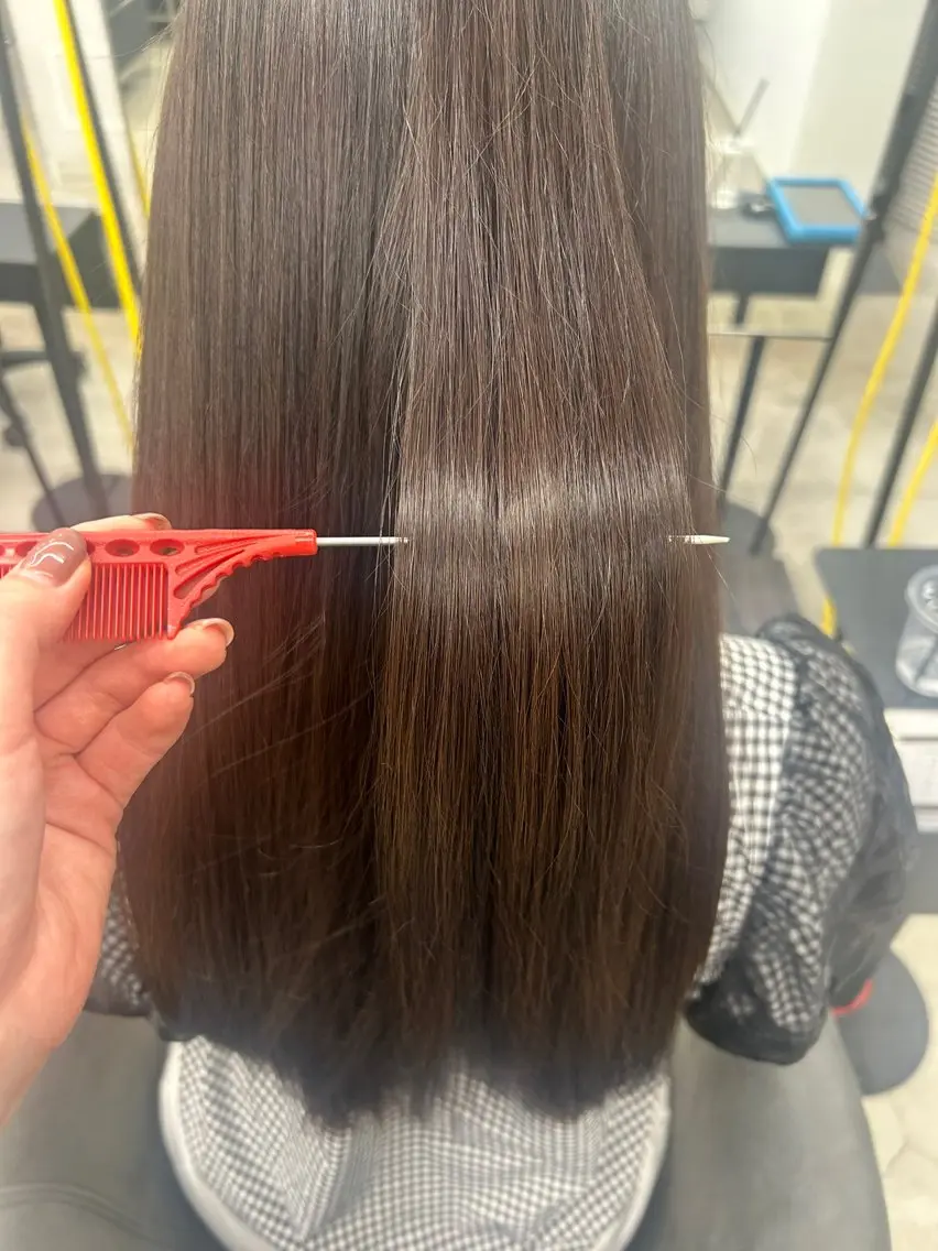 ロング 縮毛矯正 Megumi 🍒POLISH🍒のヘアスタイル