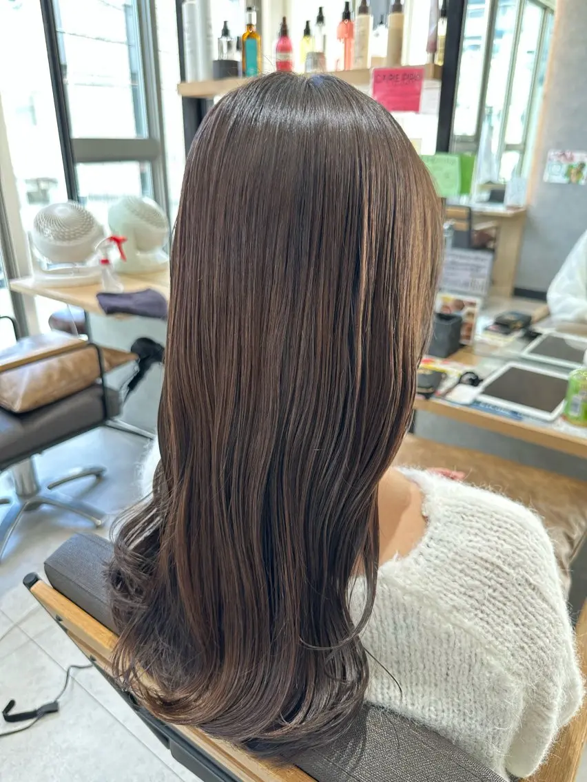 ロング カラー 🫧のばた /川越/透明感🫧のヘアスタイル