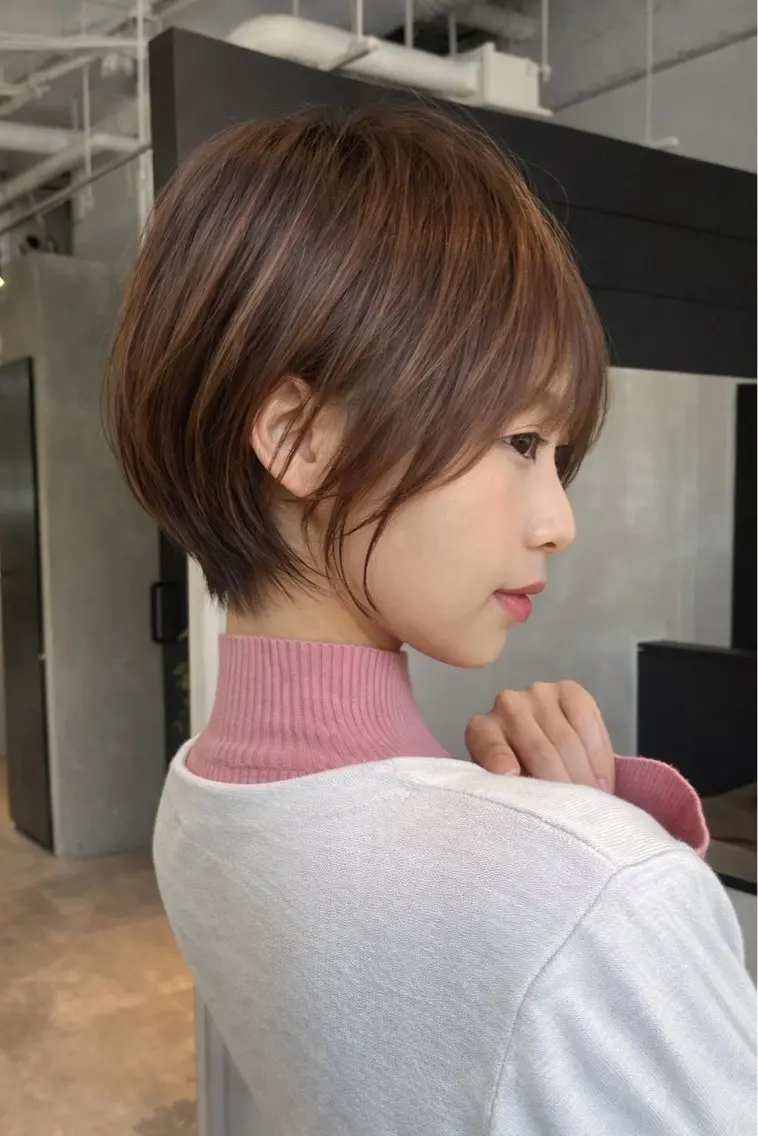 ショート 似合わせカット ショートヘア 福岡/似合わせショー ト/しゅんのヘアスタイル