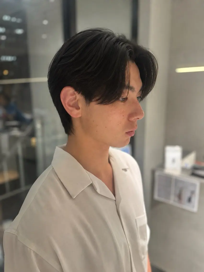 メンズ ✨センターパート✨ MINXTAISEIのヘアスタイル