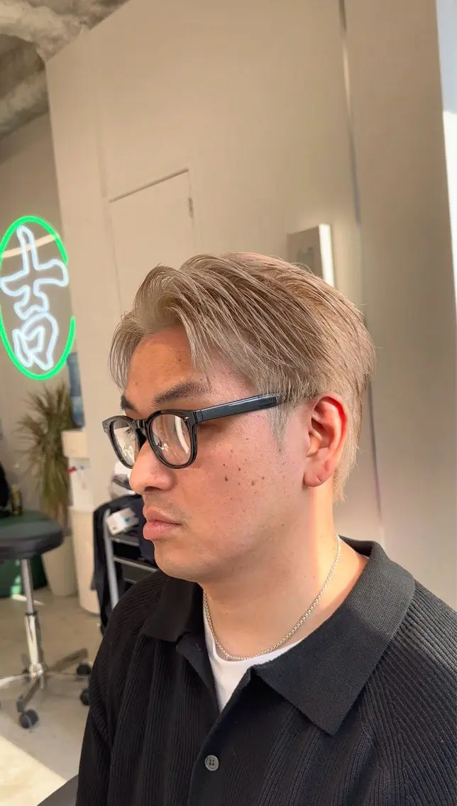 カラー メンズ カット ヘアカラー トリートメント 浅草/撮影モデル募集 /久保 歩夢のヘアスタイル
