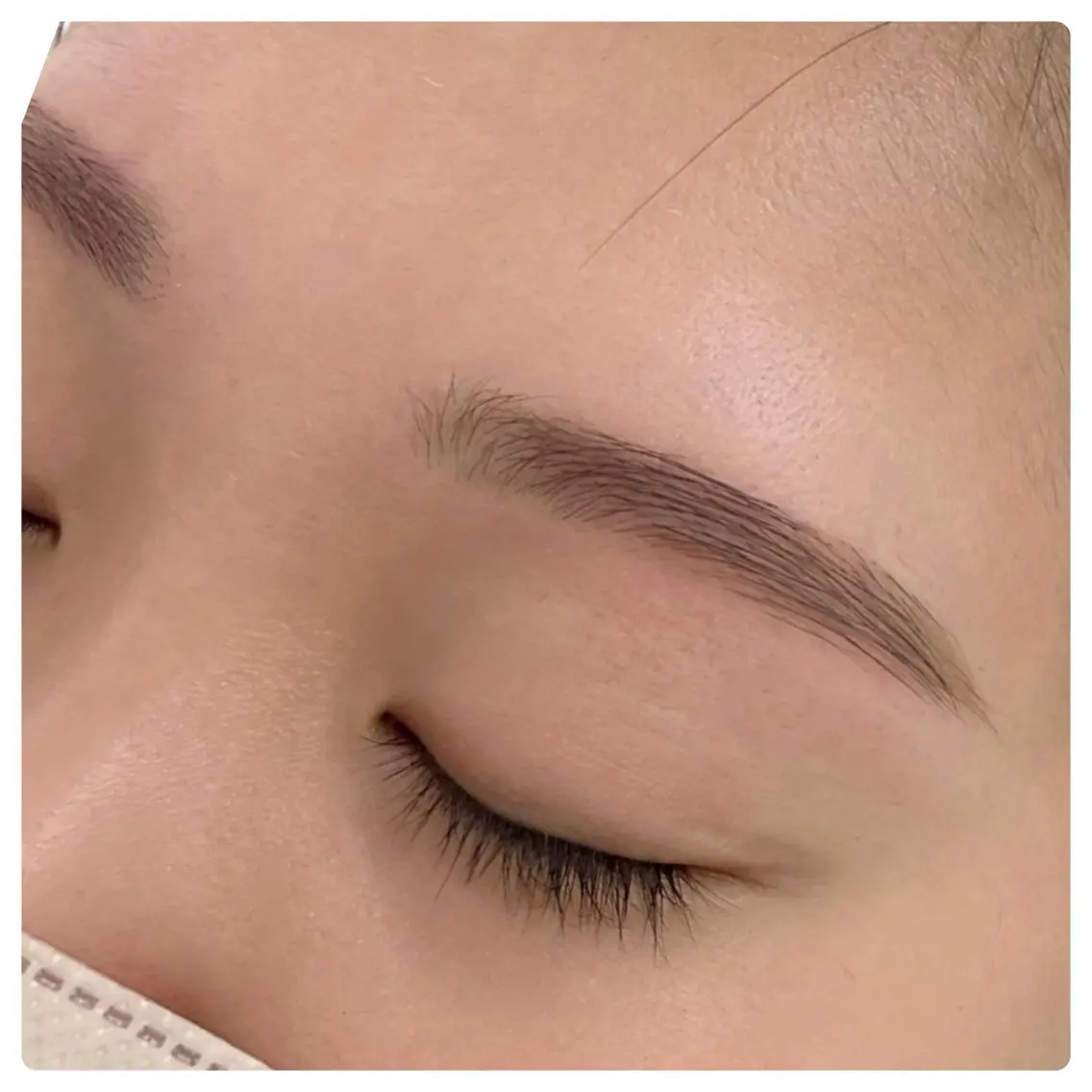 【人気No.1メニュー🌈✨】美眉スタイリング＋フェイシャルwax（額orフェイスライン）の写真