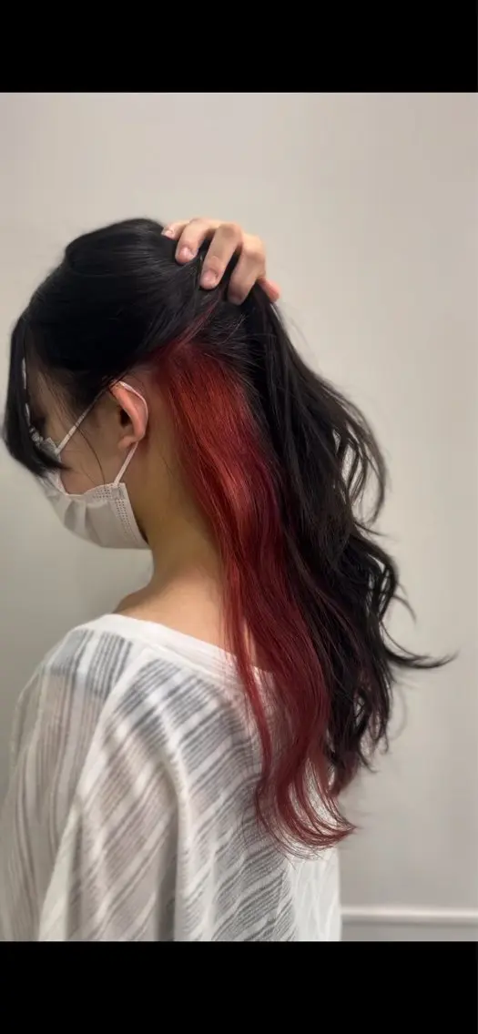 ロング 髪質改善 縮毛矯正 ヘアカラー ブリーチカラー特化 美容師/𝕐𝕌𝕀のヘアスタイル