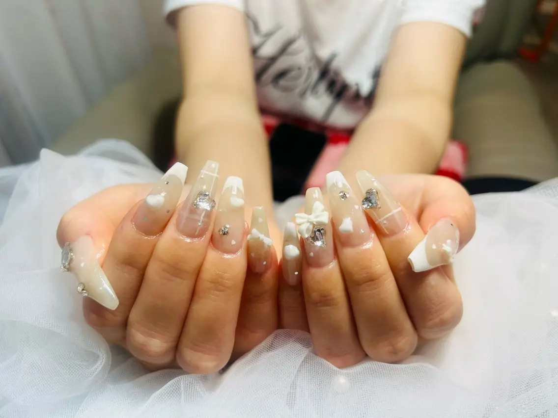ネイル 持ち込み ハンドネイル 🍒 すみれ🍒のネイルデザイン