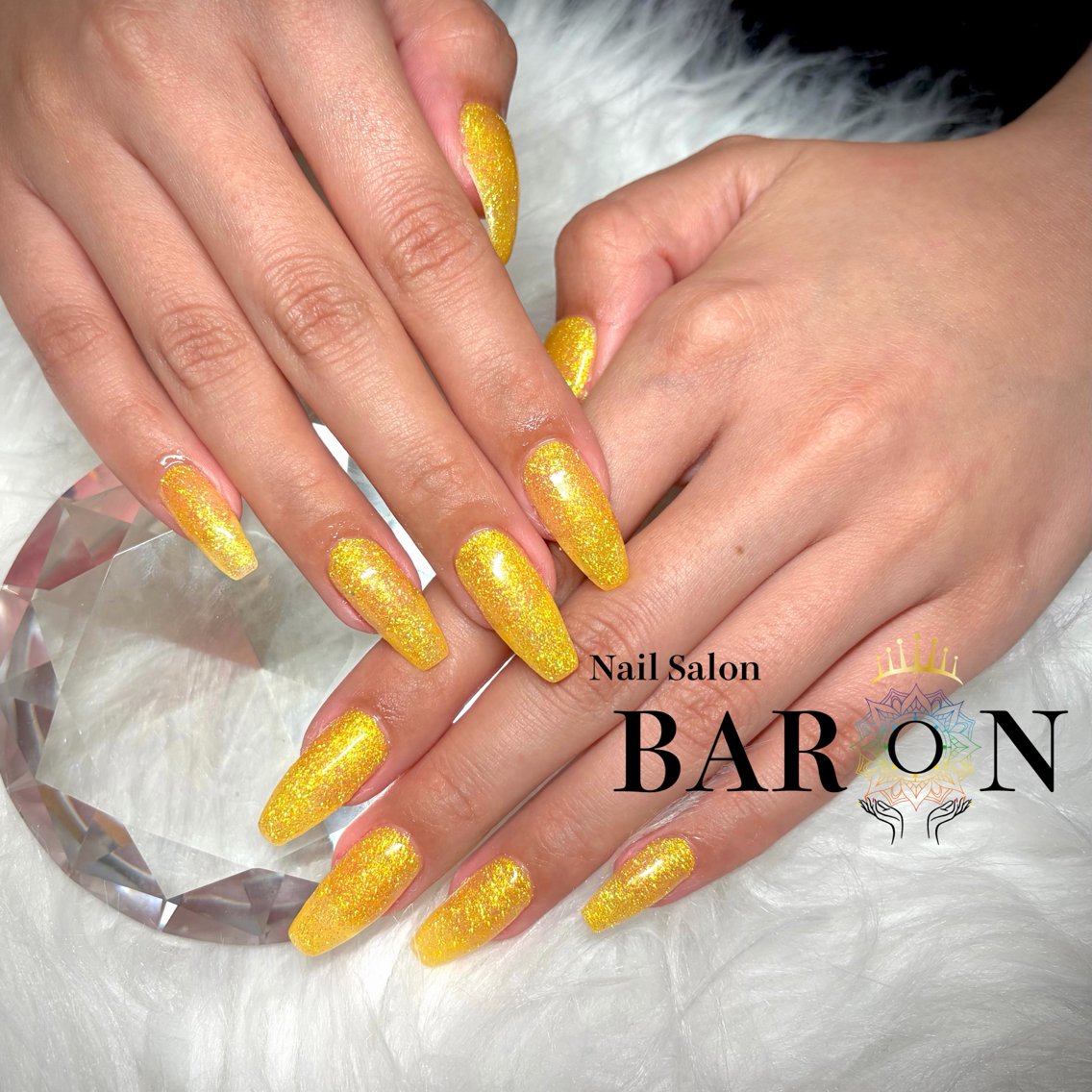 ネイル ラメ(グリッター) ハンドネイル ☆SAKI☆ BARONのネイルデザイン