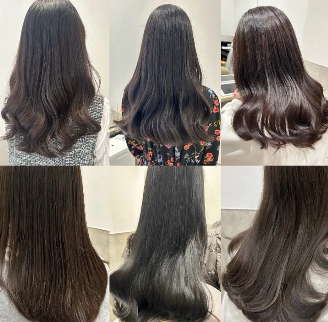 セミロング 縮毛矯正 トリートメント 古山 瞳のヘアスタイル