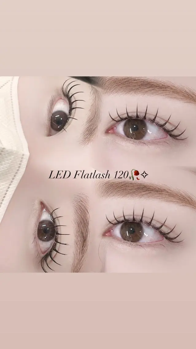 マツエク・マツパ 束感/LED/ 𝑌𝑈𝐼🥀*.のマツエク・マツパデザイン