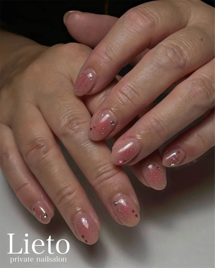 ネイル フレンチネイル グラデーション マグネットネイル ニュアンスネイル ワンカラーネイル nailsalon Lietoのネイルデザイン