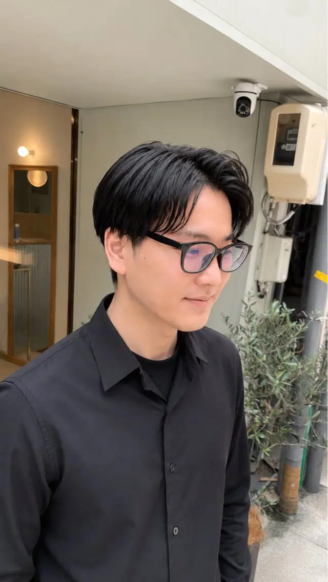 メンズ マッシュ 田中 美海のヘアスタイル