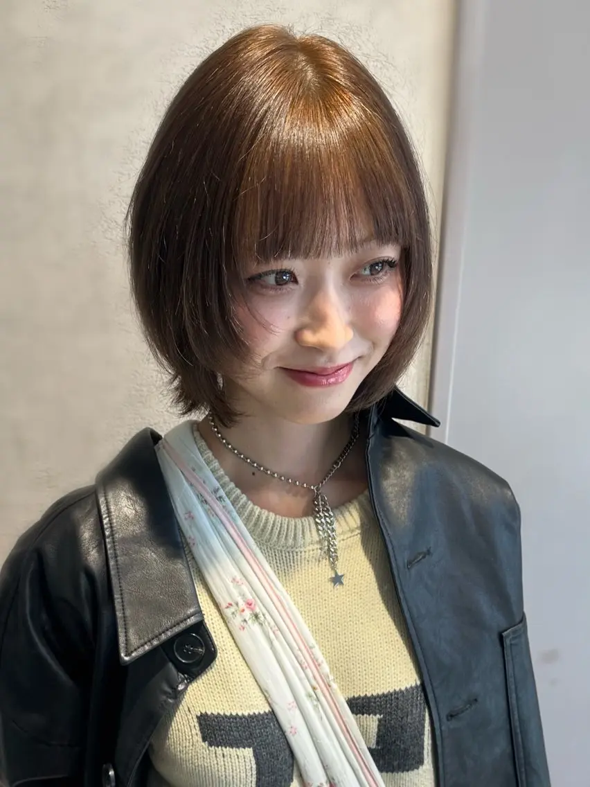 【カット+前髪縮毛】の写真