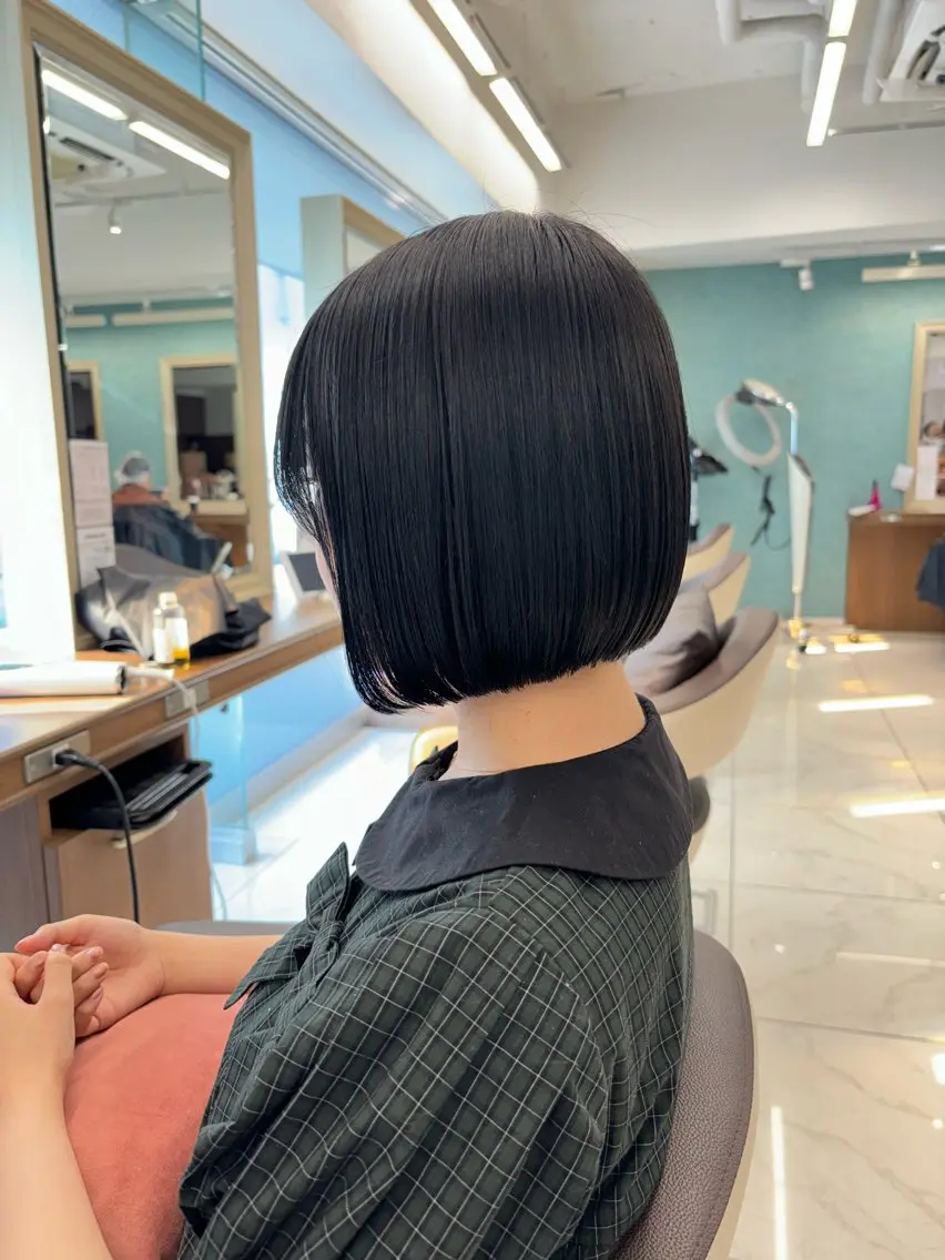 ショート ボブ 西山梨々【5/1〜 復帰致します🌼】のヘアスタイル