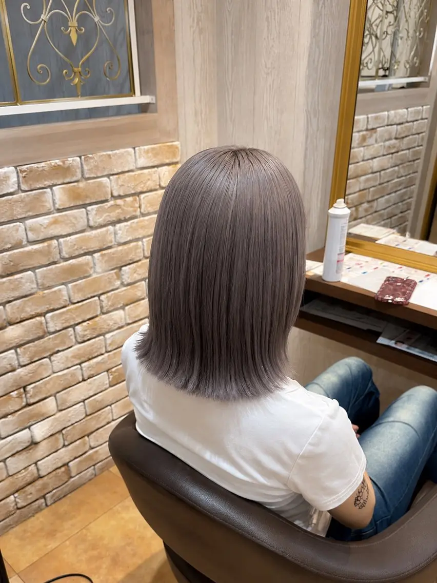【💫メンテナンス💫】リタッチ+全体カラー+Aujuaトリーメントの写真