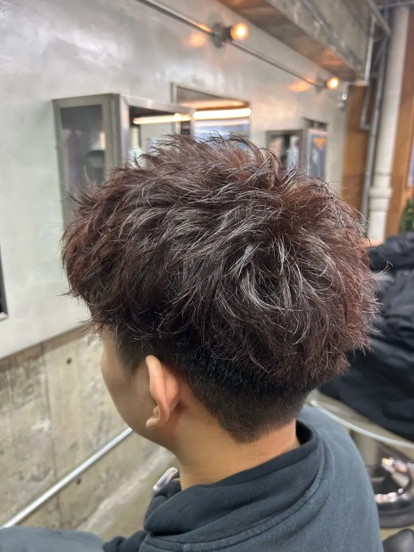 ショート カット ヘアカラー トリートメント メンズパーマ特化 ⭐KAZU⭐名駅のヘアスタイル
