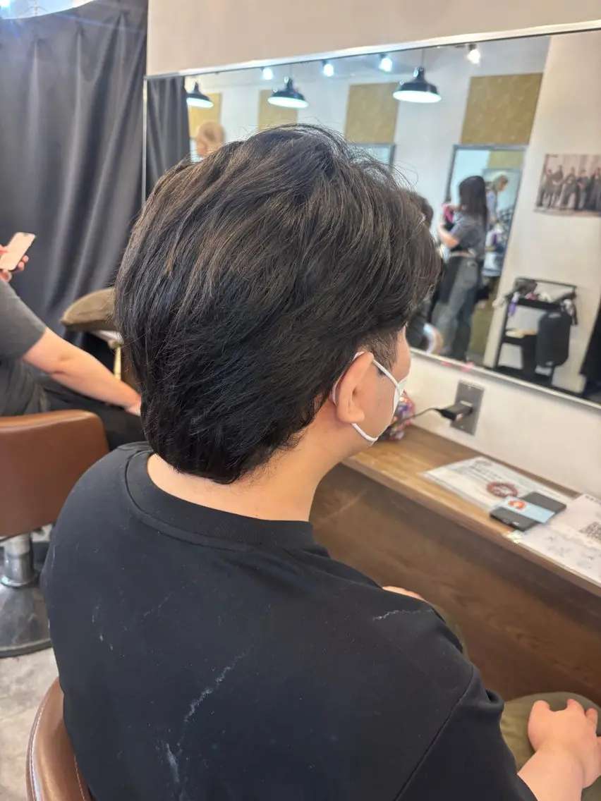 ミディアム メンズ 🐺無料メンズカット モデル募集🐺柴のヘアスタイル