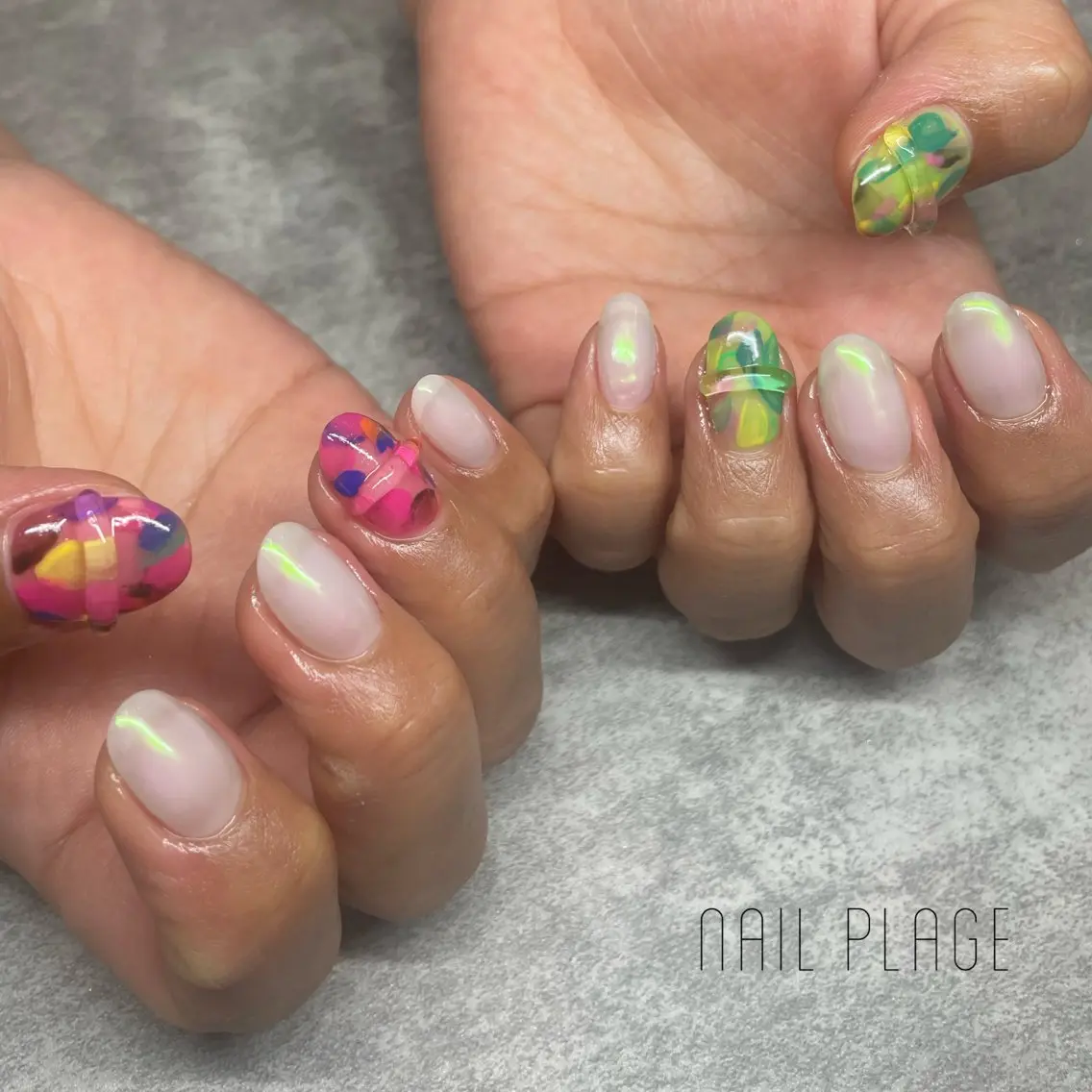 ネイル nail Plage Imai kanaのネイルデザイン