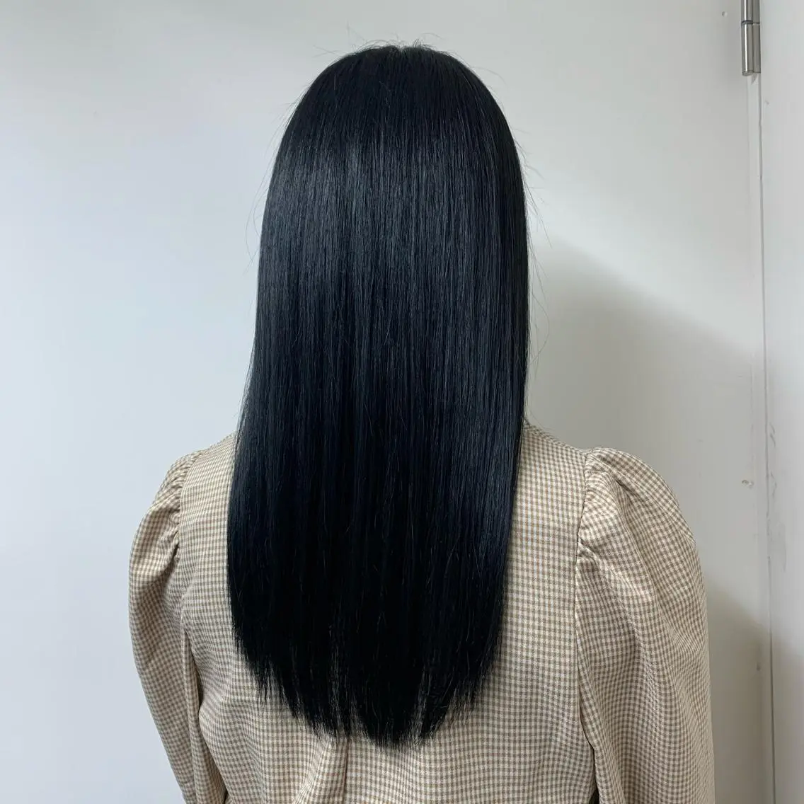 セミロング 縮毛矯正 ヘアカラー トリートメント むらたねね🌻 艶髪🫧韓国ヘアのヘアスタイル