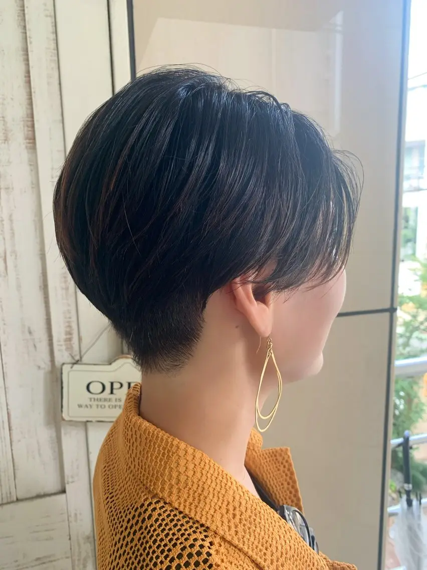 ショート ショートヘア 似合わせhair🔸 アサダ タカコ🔸のヘアスタイル