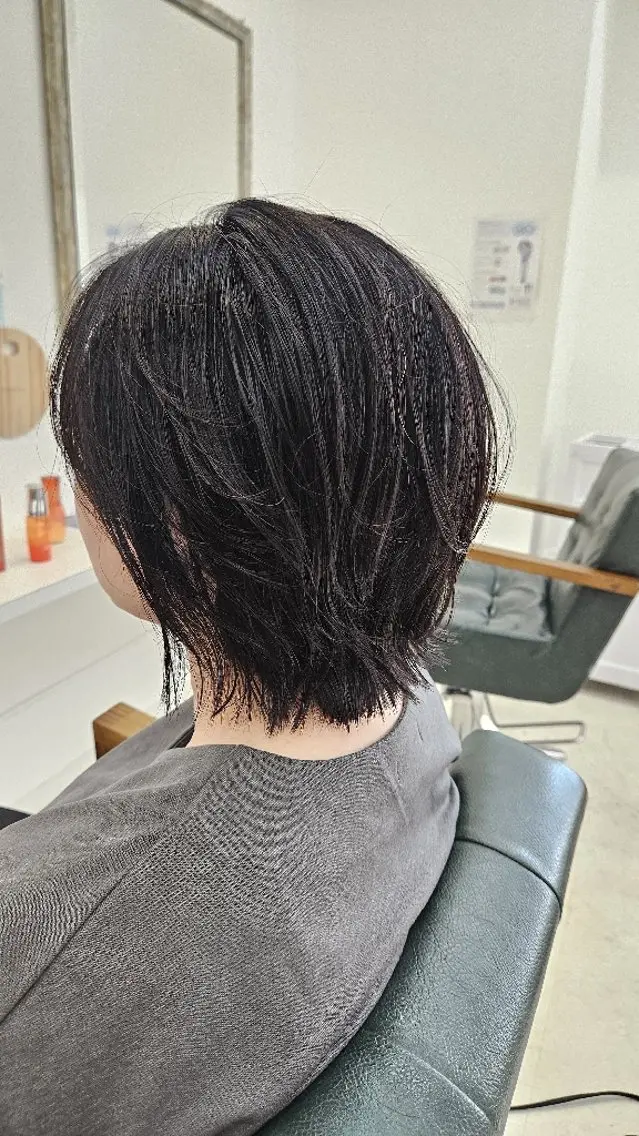 ショート カット パーマ 林慶吾/ショート /ダメージレスカラーのヘアスタイル