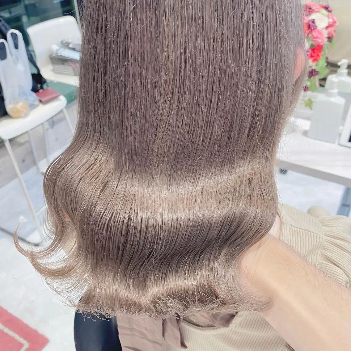 ロング カラー ヘアアレンジ メンズ キッズ マツエク・マツパ ブリーチの髪様 MASATOのヘアスタイル
