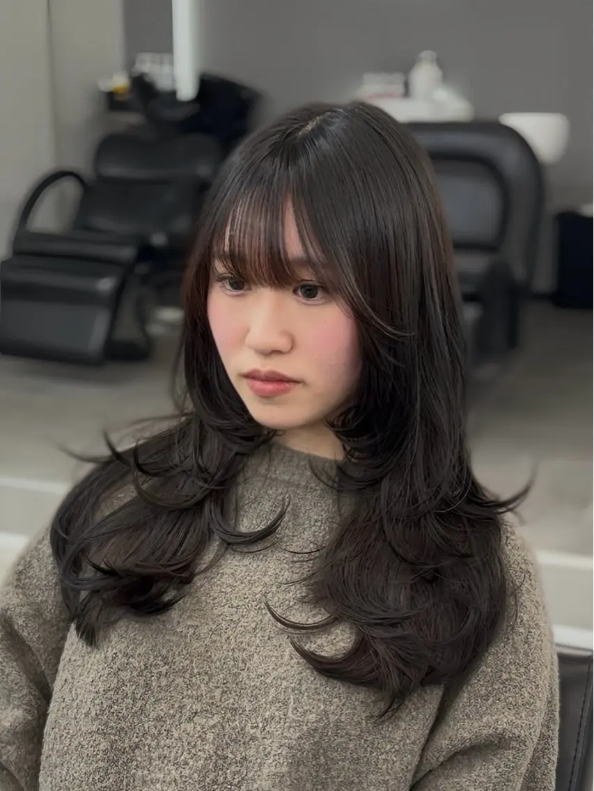 ロング カラー puty三宮/ 今里 雄大のヘアスタイル